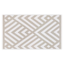 Mijölnir Toalla de playa Fouta Geometric - Warm Grey